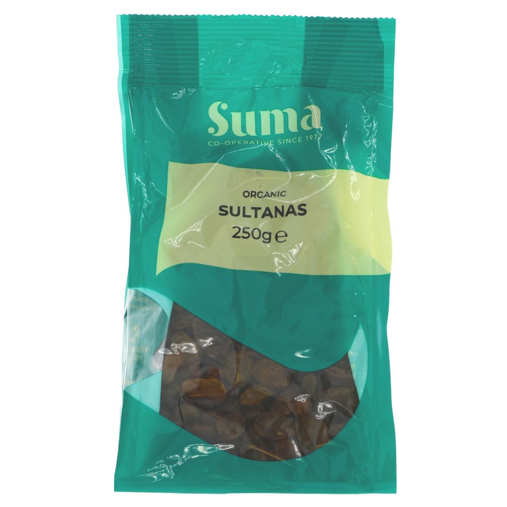 Suma Organic Sultanas 250g
