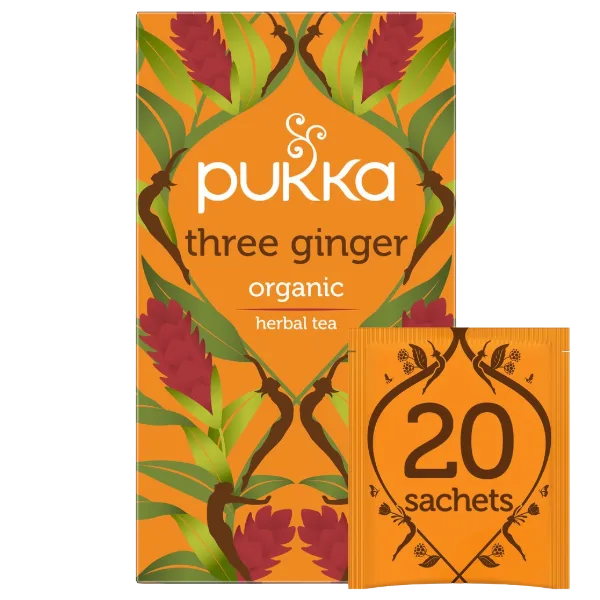 Pukka Three Ginger Tea 20 Bags