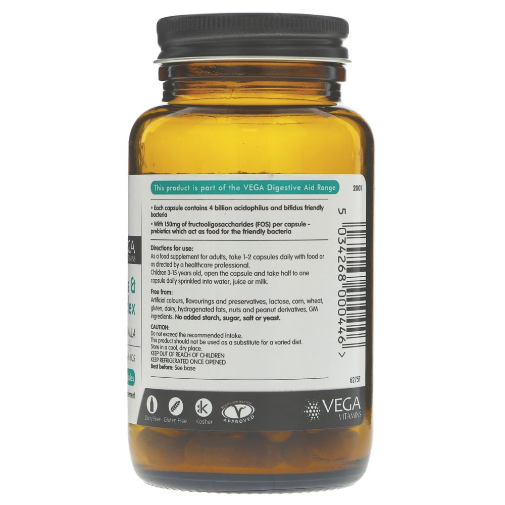 Vega Acidophilus & Bifidus Complex x60caps