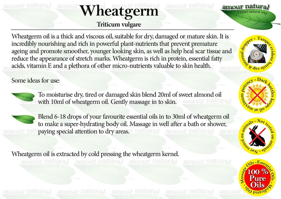 Amour Natural Wheatgerm Oil 50ml