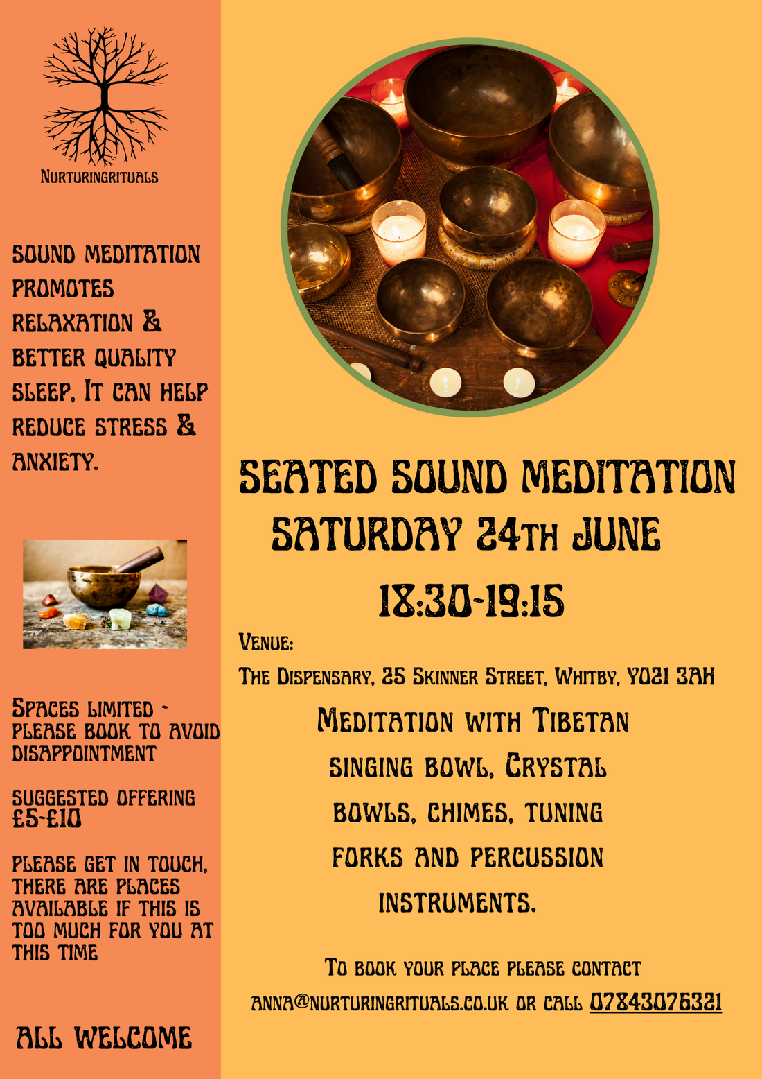Group Seated Sound Meditation Workshop