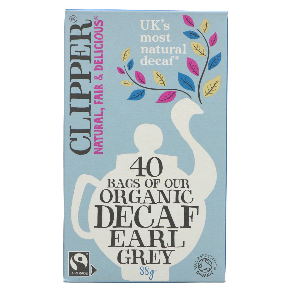 Clipper Decaf Earl Grey Tea (40 bags)