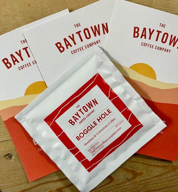 Boggle Hole Coffee Bags - Single bag - The Baytown Coffee Company