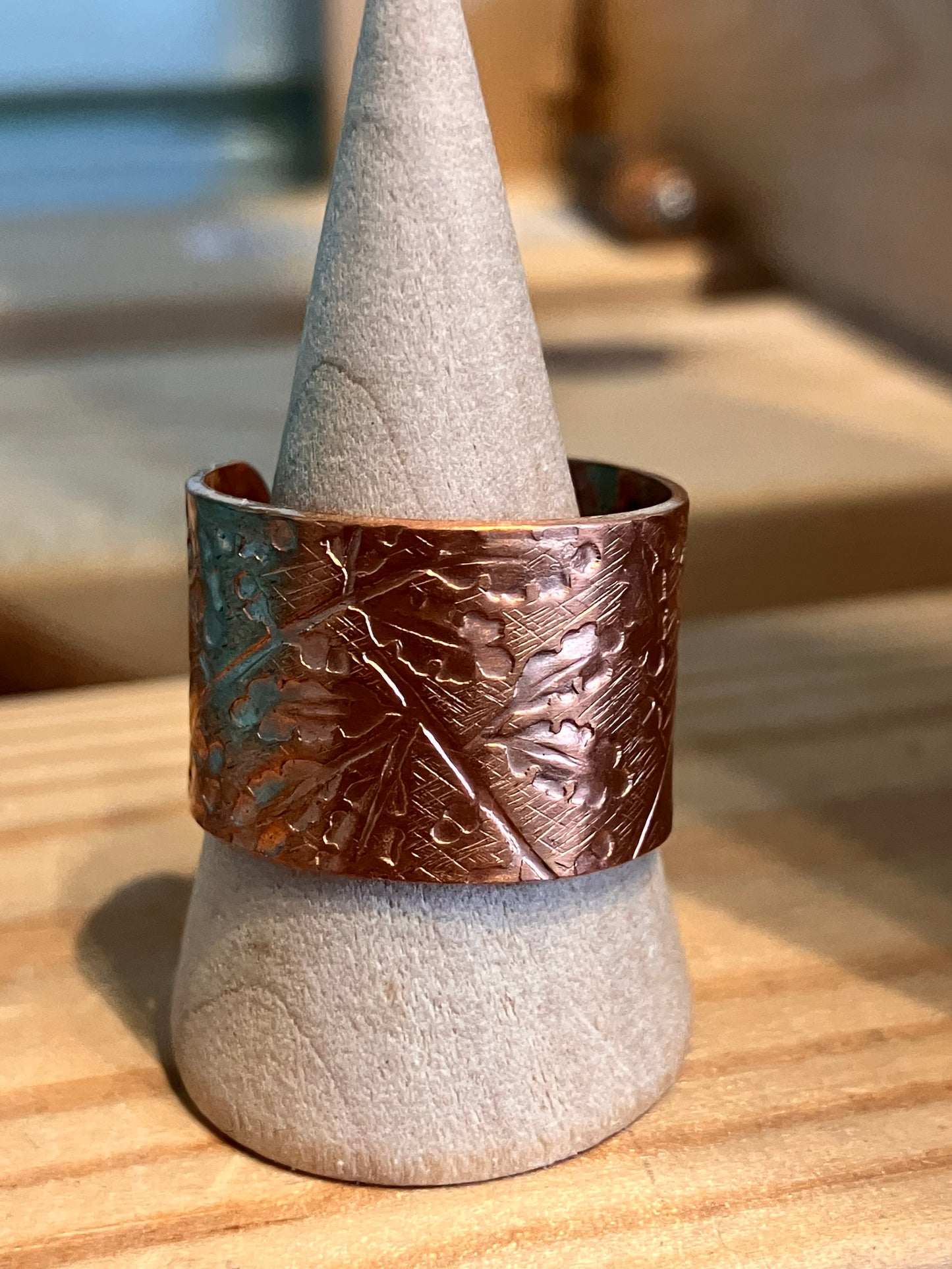 Copper Rings (Price C) by Maria Silmon The Conscious Jeweller