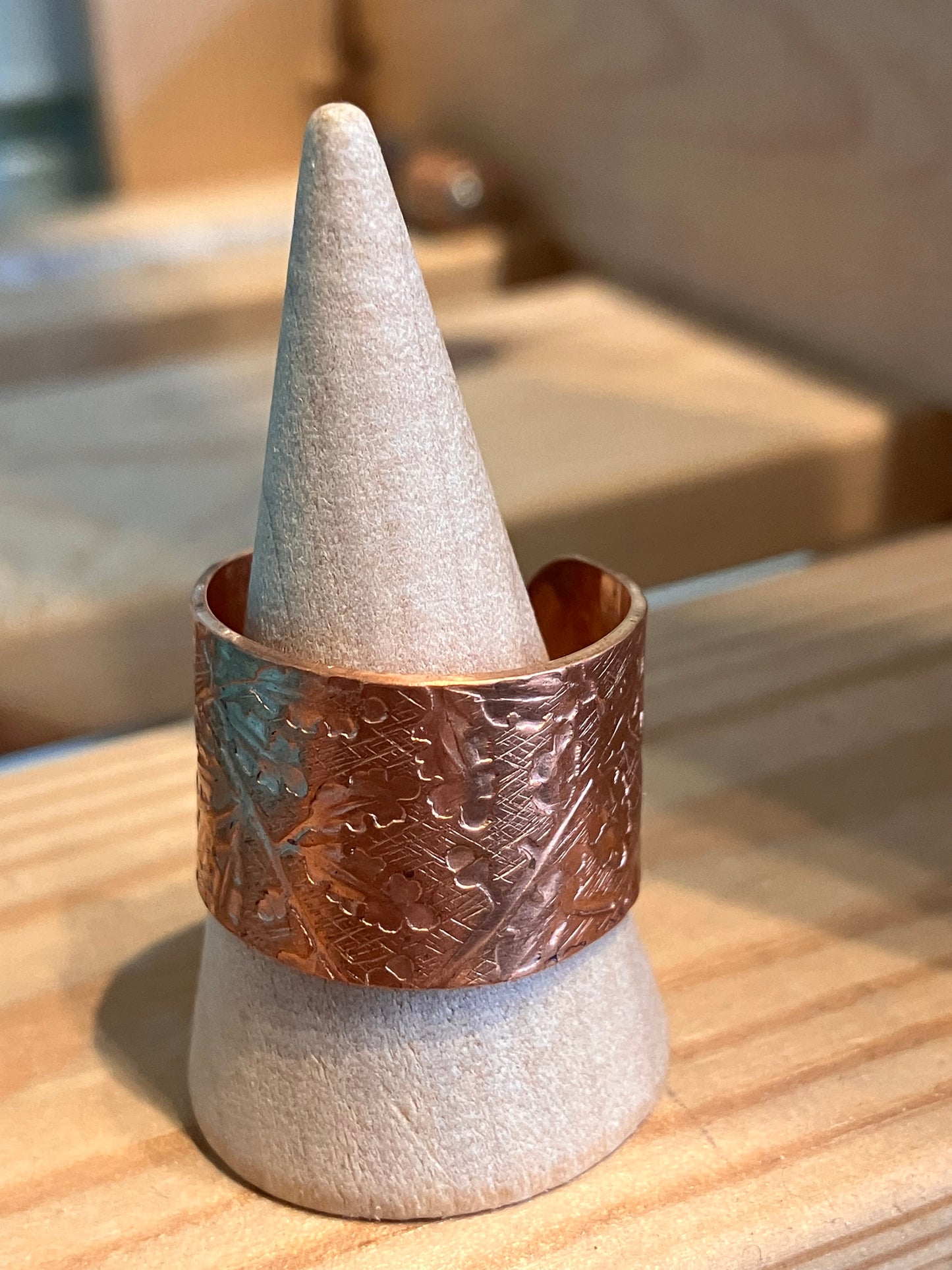 Copper Rings (Price C) by Maria Silmon The Conscious Jeweller
