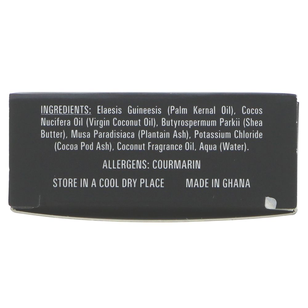 Dr Shea African Black Soap - Coconut - 100g