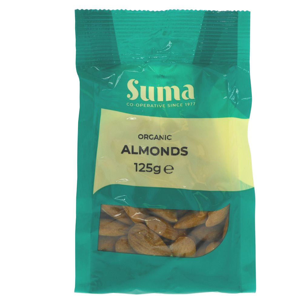 Suma Organic Almonds 125g
