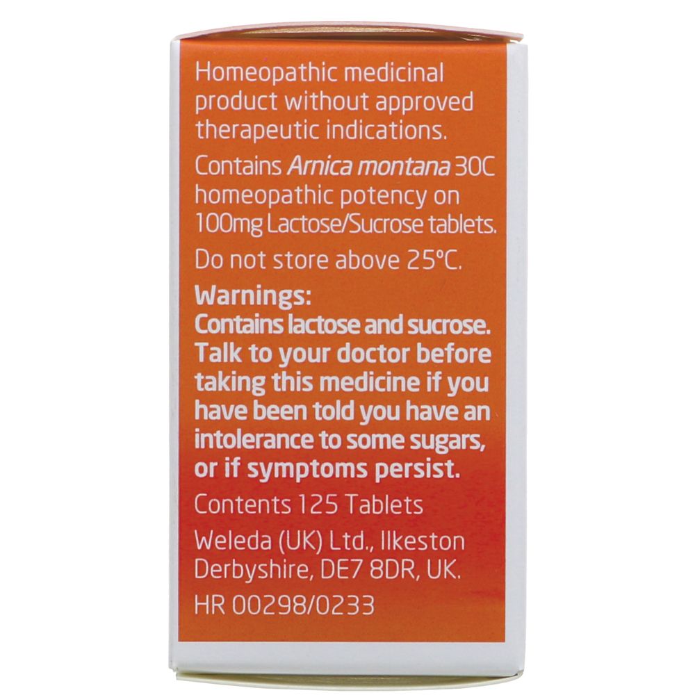 Weleda Arnica Tablets (125tabs)