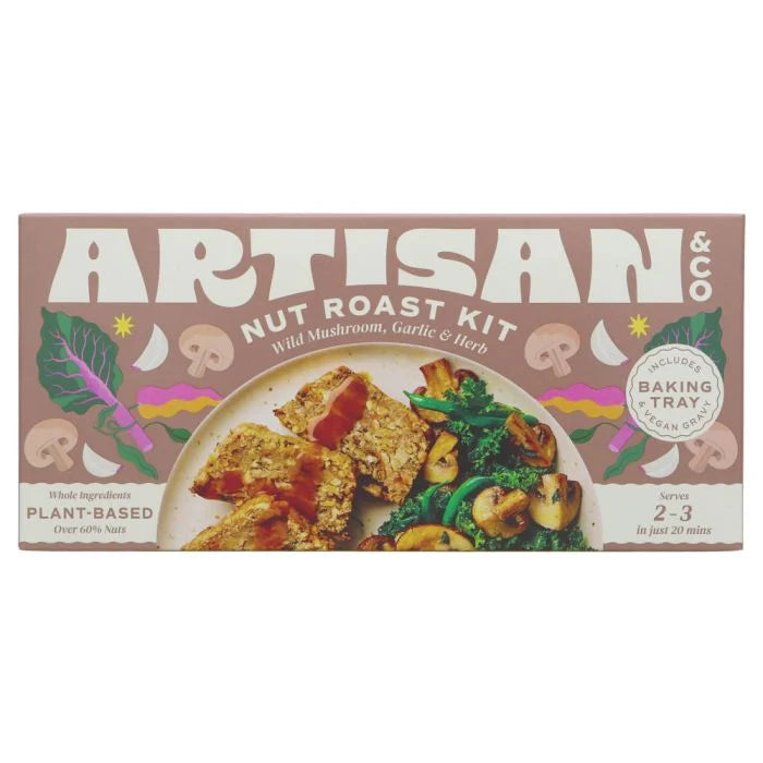 Artisan Nut Roast - Wild Mushroom, Garlic & Herb