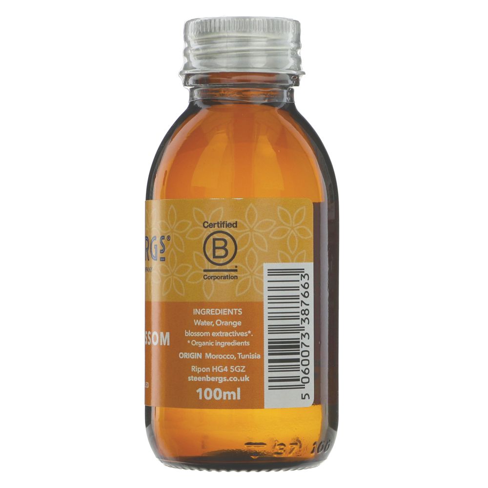 Steenbergs Organic Orange Blossom Water 100ml