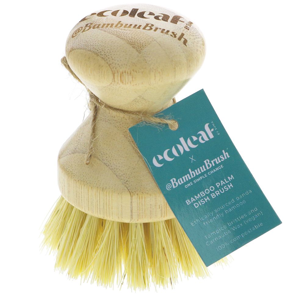 Bamboo Palm Dish Brush - Ecoleaf by Suma