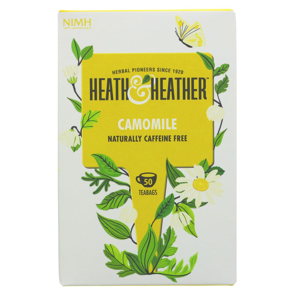 Heath & Heather Camomile Tea (x50 Bags)