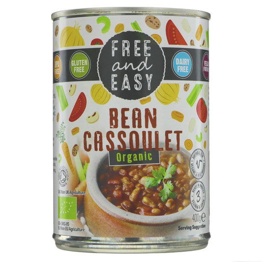 Free & Easy  Organic Bean Cassoulet 400g