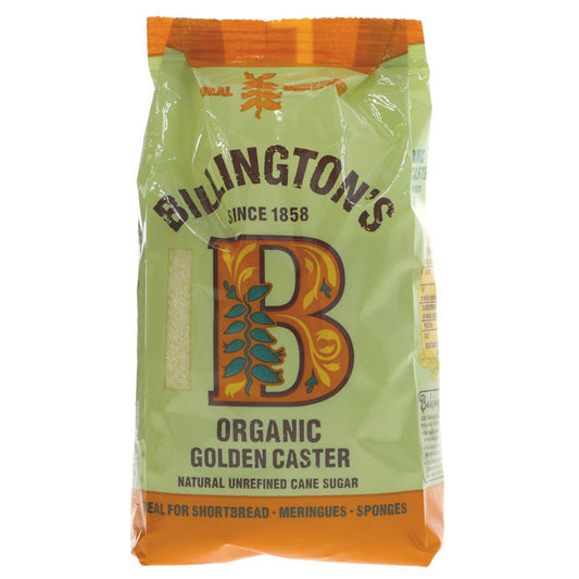 Billington's Organic Golden Caster Sugar 500g