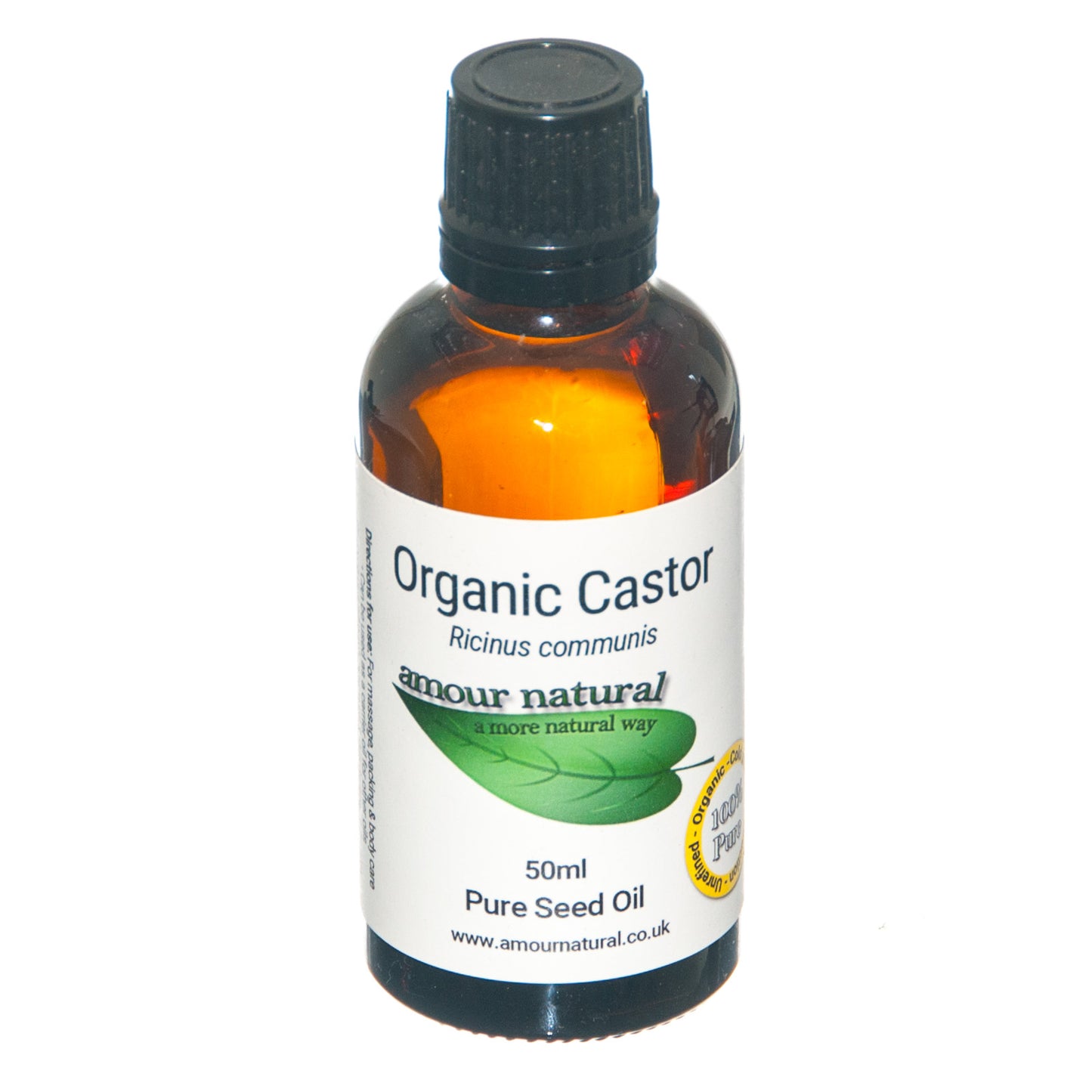 Amour Organic Castor Pure Seed Oil 50ml
