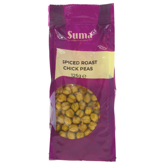 Suma Spiced Roast Chick Peas 125g