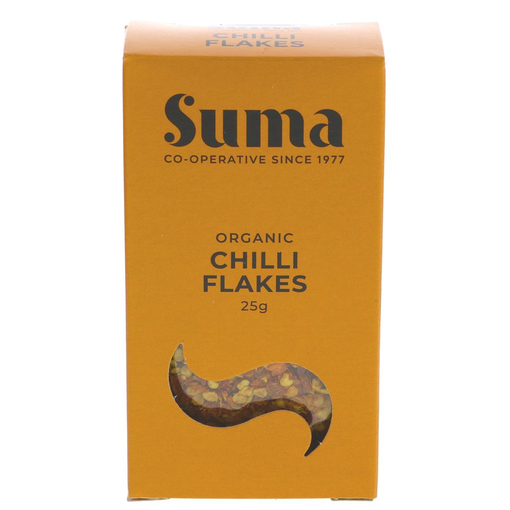 Suma Organic Chilli Flakes 25g