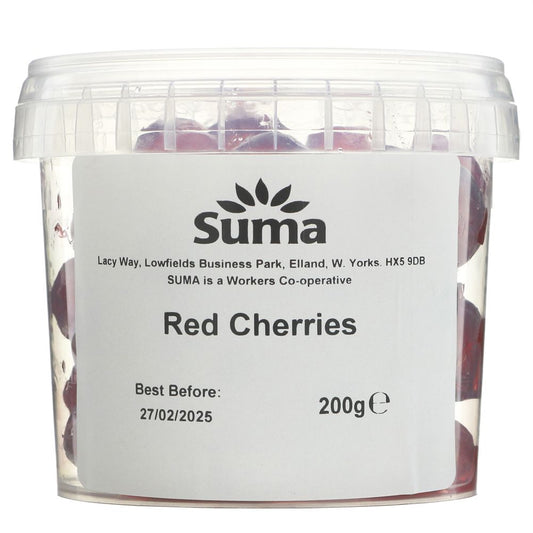 Suma Red Glace Cherries 200g