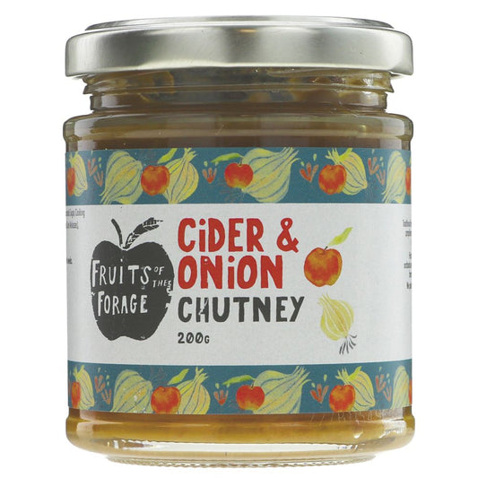 Cider & Onion Chutney - Fruits of the Forage - 200g
