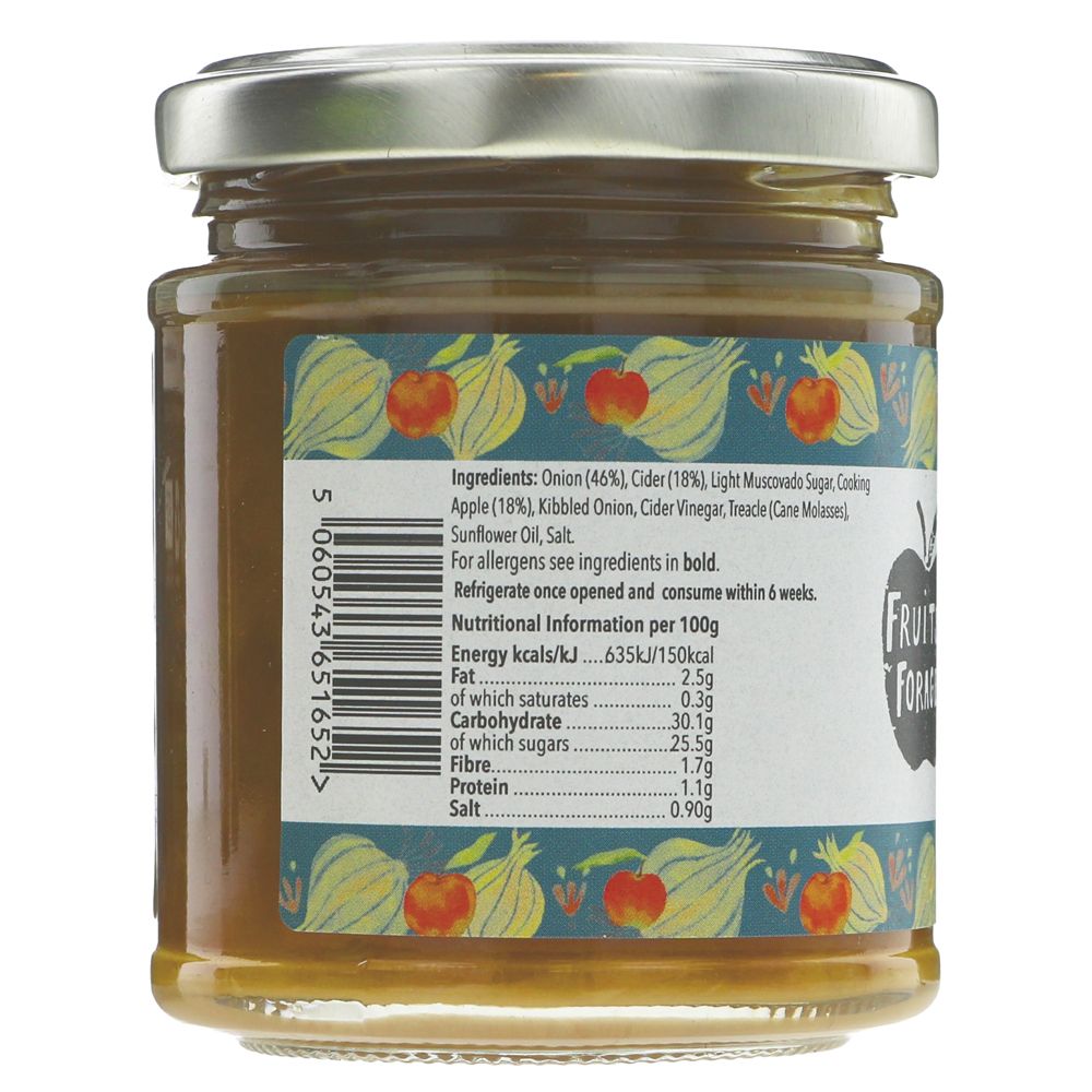 Cider & Onion Chutney - Fruits of the Forage - 200g
