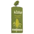 Kallo Organic Lightly Salted Low Fat Corn Cake Thins