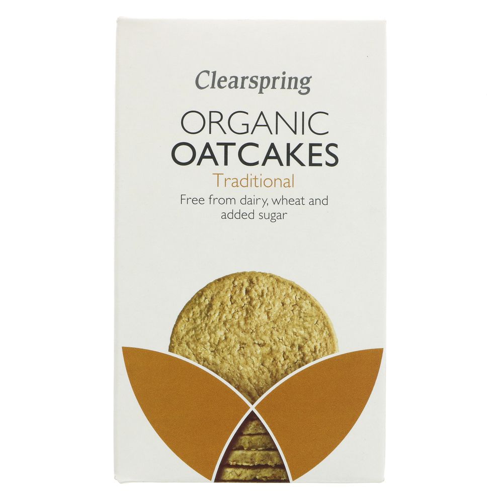 Clearspring Oatcakes, Traditional, Organic 200g