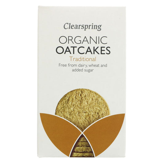 Clearspring Oatcakes, Traditional, Organic 200g