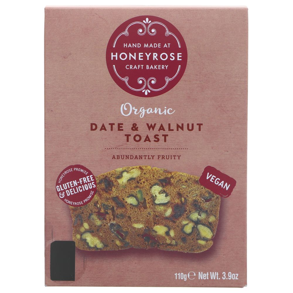 Honeyrose Organic Date & Walnut Toast