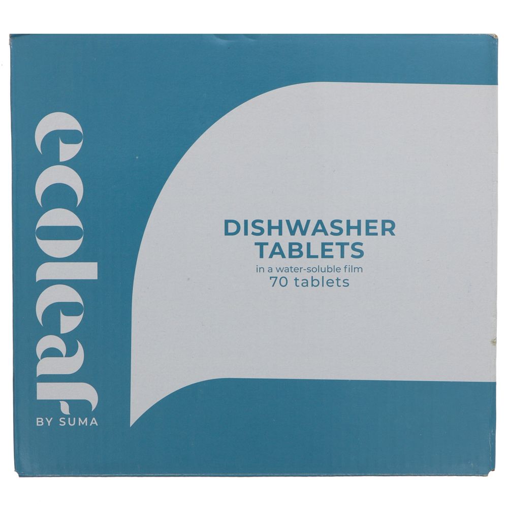 ecoleaf dishwasher tablets (x70)