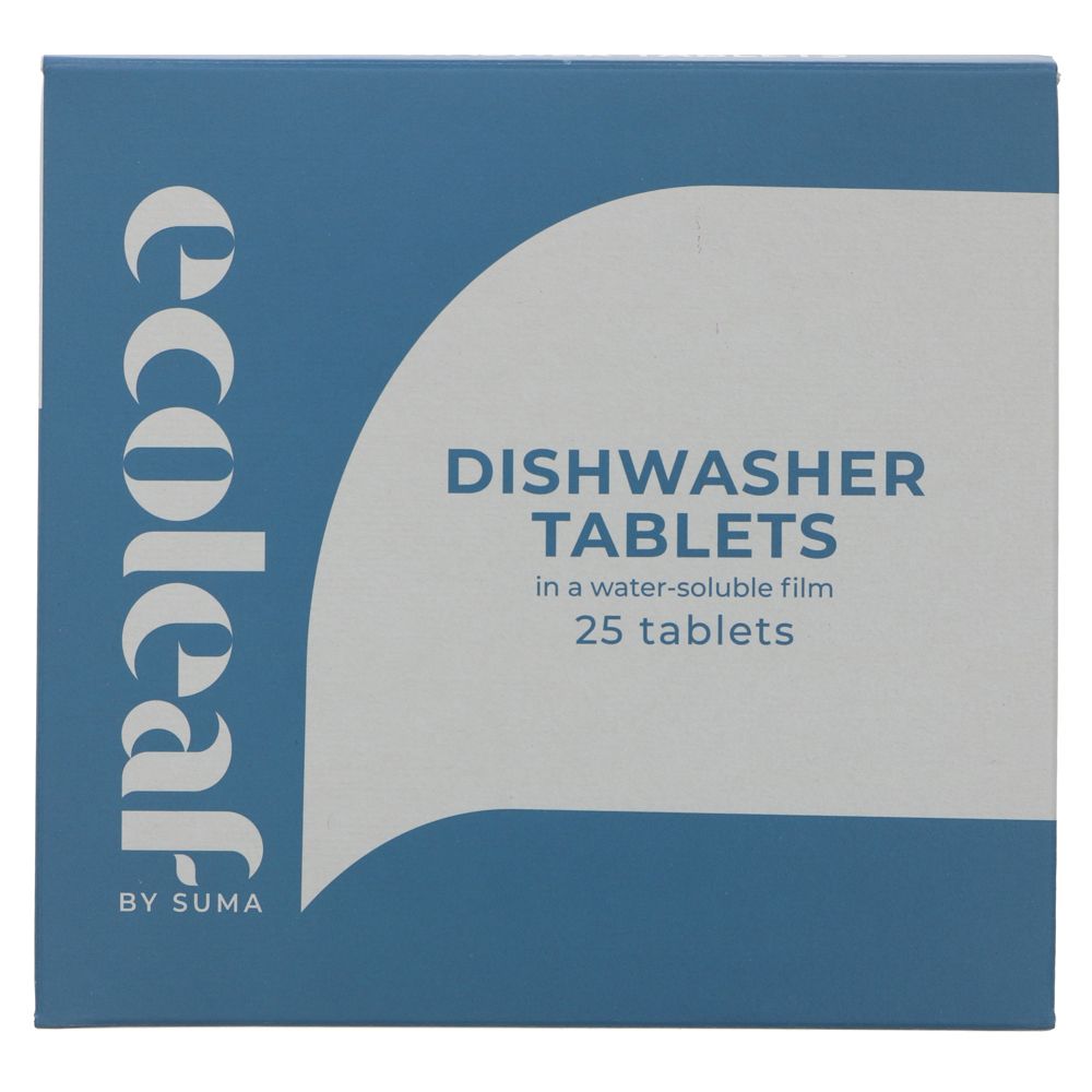 ecoleaf dishwasher tablets (25 tablets)
