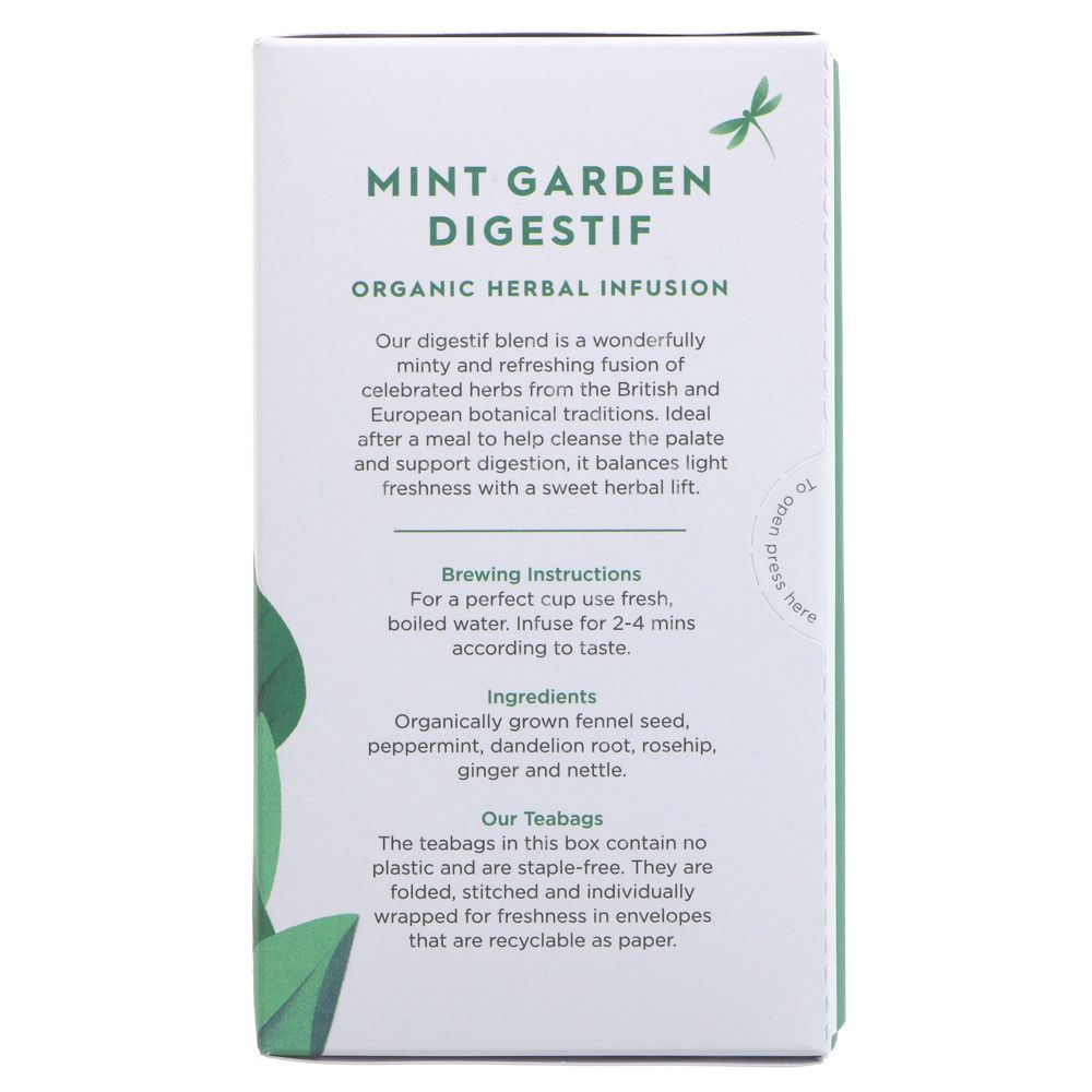 Dragonfly Tea - Mint Garden Digestif (20 Teabags)