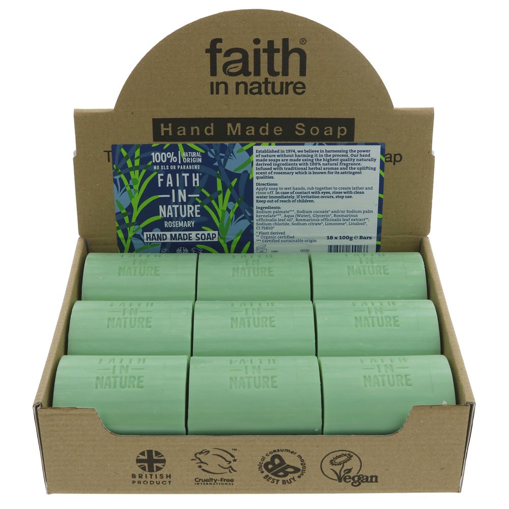 Faith Rosemary Loose Soap Bar 100g