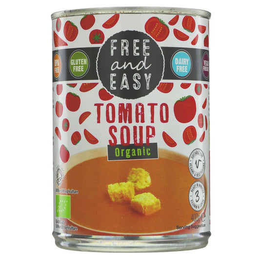 Free & Easy Organic Tomato Soup 400g