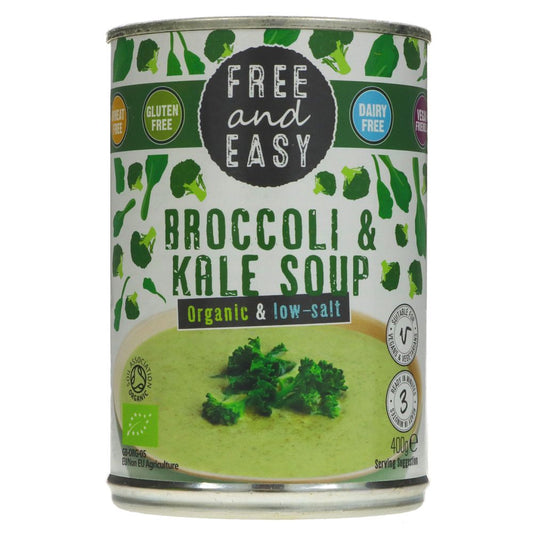 Free and Easy Broccoli & Kale Soup