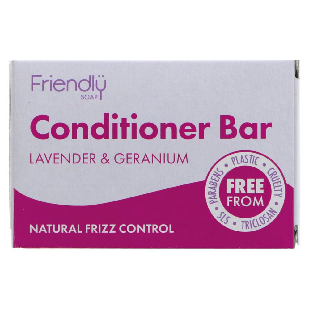 Friendly Conditioner Bar - lavender & Geranium - 90g