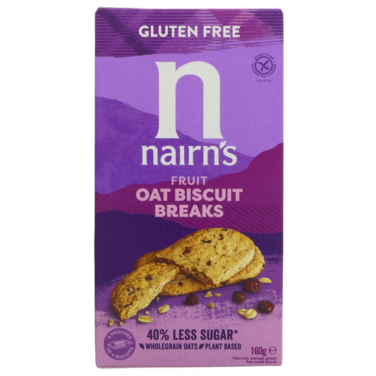 Nairn's Gluten Free Fruit Oat Biscuit 160g