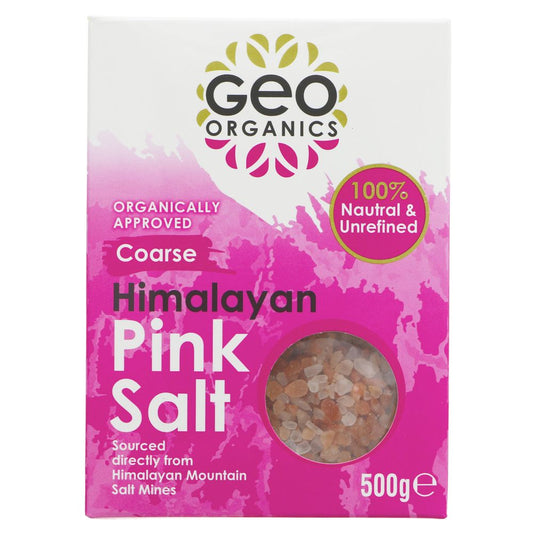 Geo Organics Himalayan Pink Salt Coarse 500g