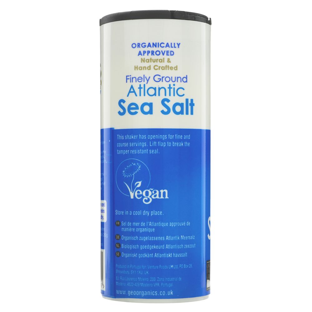 Geo Atlantic Sea Salt - Fine 500g