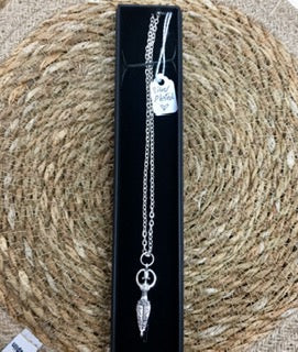 Maria Silmon - The Conscious Jeweller - Goddess Pendant On Chain (Silver Plated in Gift Box)