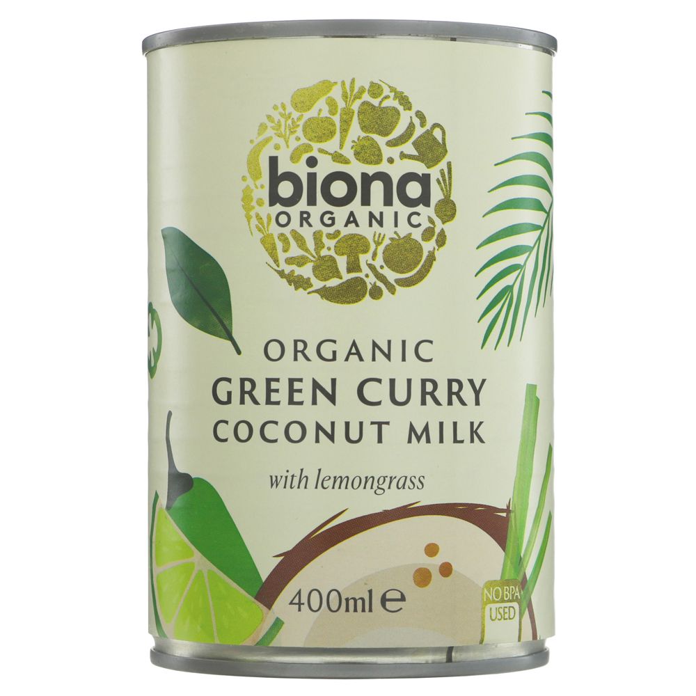 Biona Green Curry Coconut Milk 400ml