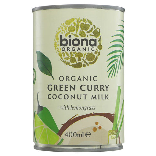 Biona Green Curry Coconut Milk 400ml