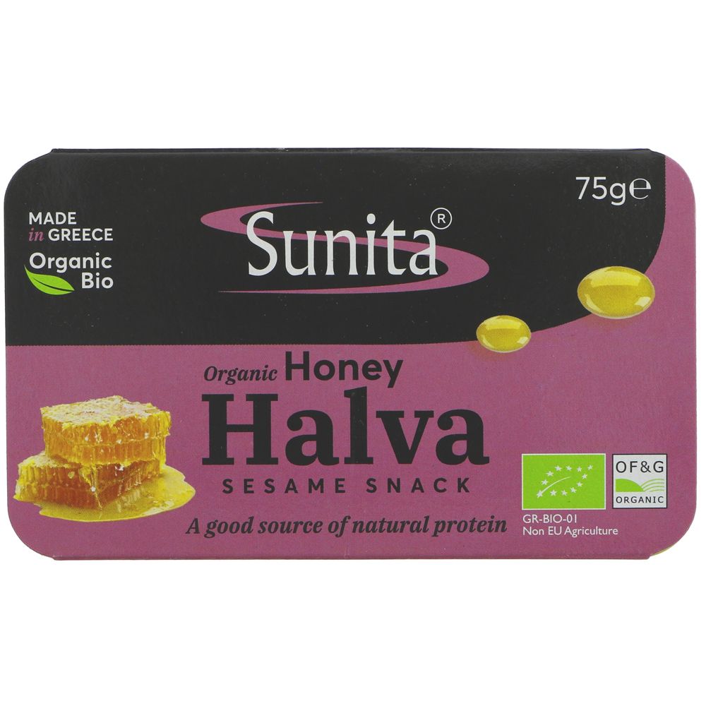 Sunita Organic Honey Halva 75g