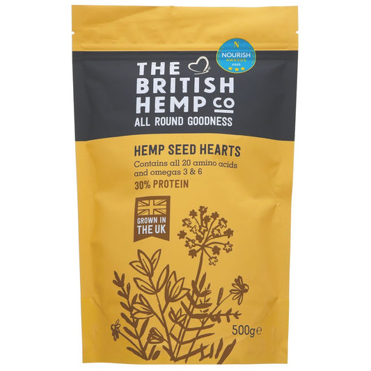 Hemp Seed Hearts - The British Hemp Co. 500g