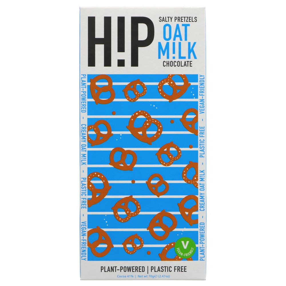 Hip Oat Milk Chocolate Salty Pretzel 70g