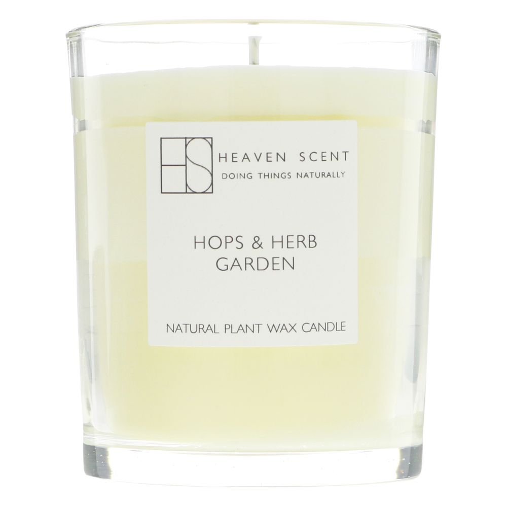 Heaven Scent Natural Plant Wax Candle 180g ( Hops & Herb Garden)