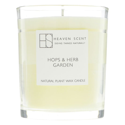 Heaven Scent Natural Plant Wax Candle 180g ( Hops & Herb Garden)