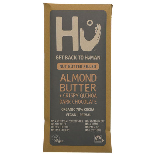 Hu Almond Butter & Crispy Quinoa Dark Chocolate