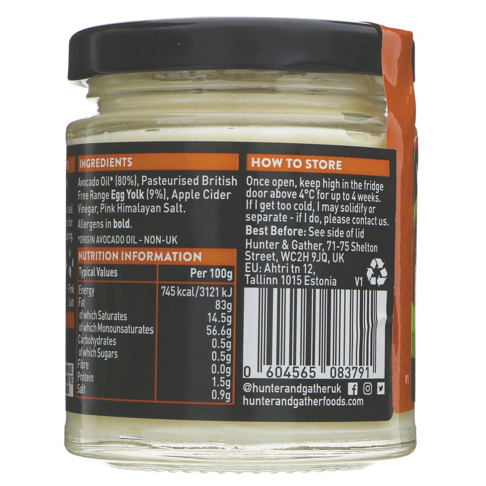 Hunter & Gather Avocado Mayonnaise