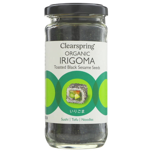 Clearsprng Organi Irigoma Toasted Black Sesame Seeds 100g