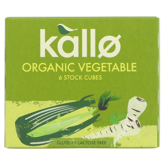 Kallo Organic Vegetable Stock Cubes x6